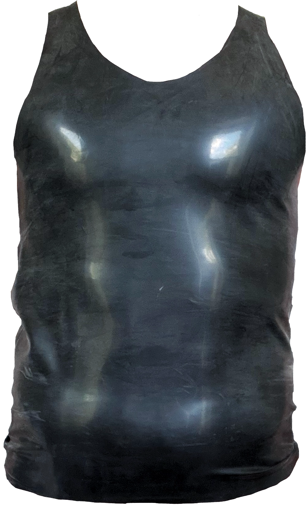 Latex tank, front view